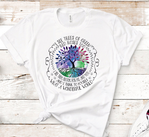 What A Wonderful World T-Shirt